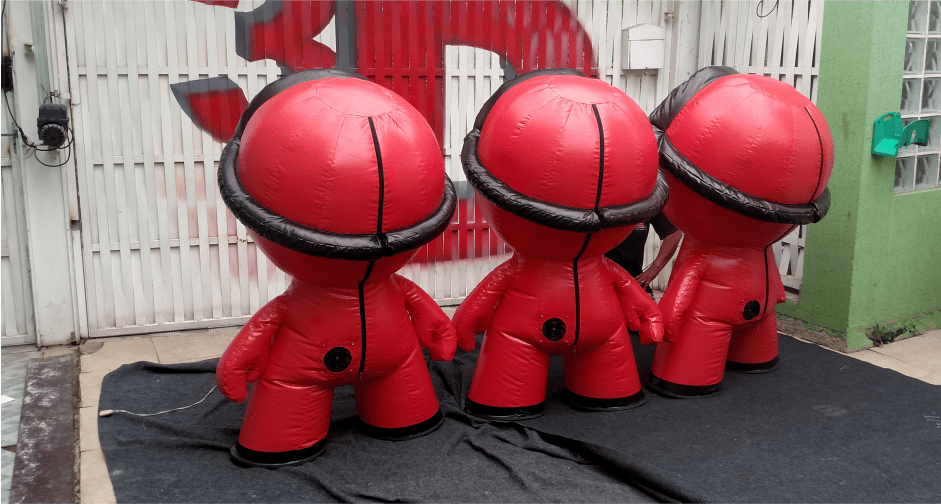 fabrica de fantasias inflaveis para shopping