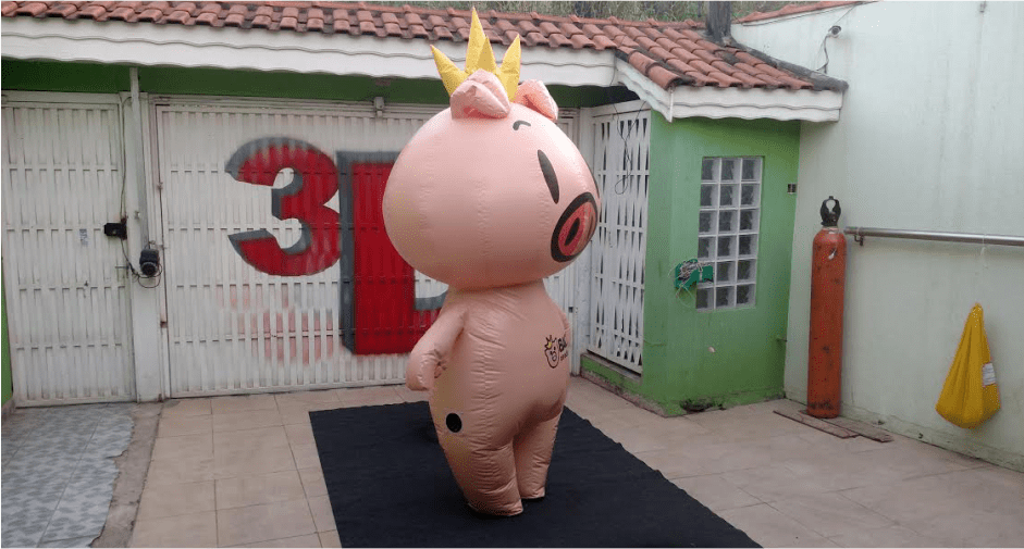 fabrica de fantasias inflaveis para shopping