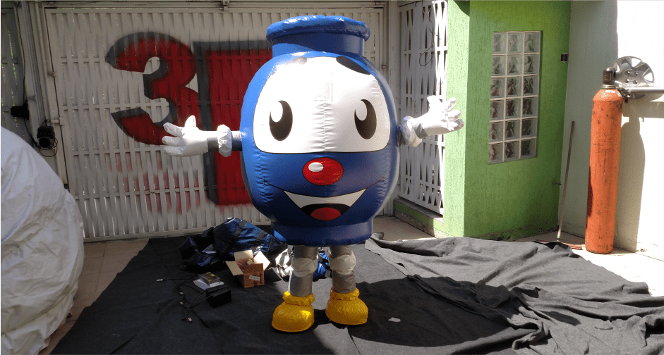 fabrica de fantasias inflaveis para shopping