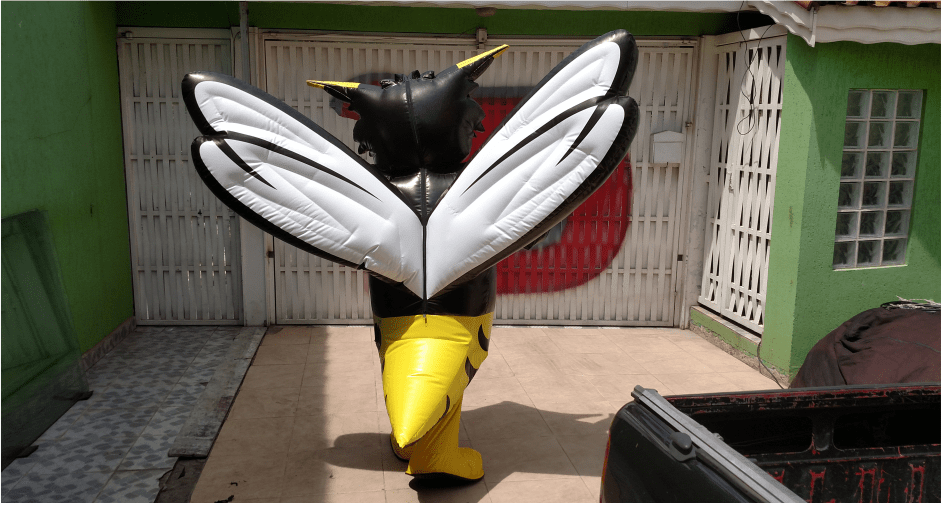 fantasia inflavel personalizada