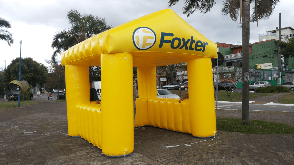 stand inflavel personalizado