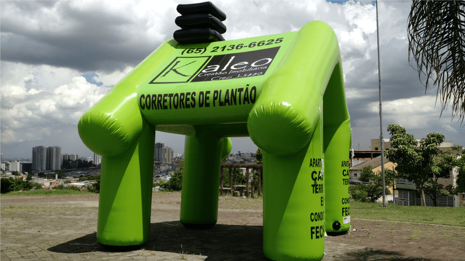 stand inflavel corretores de imoveis