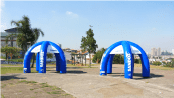 tenda inflavel sandoz